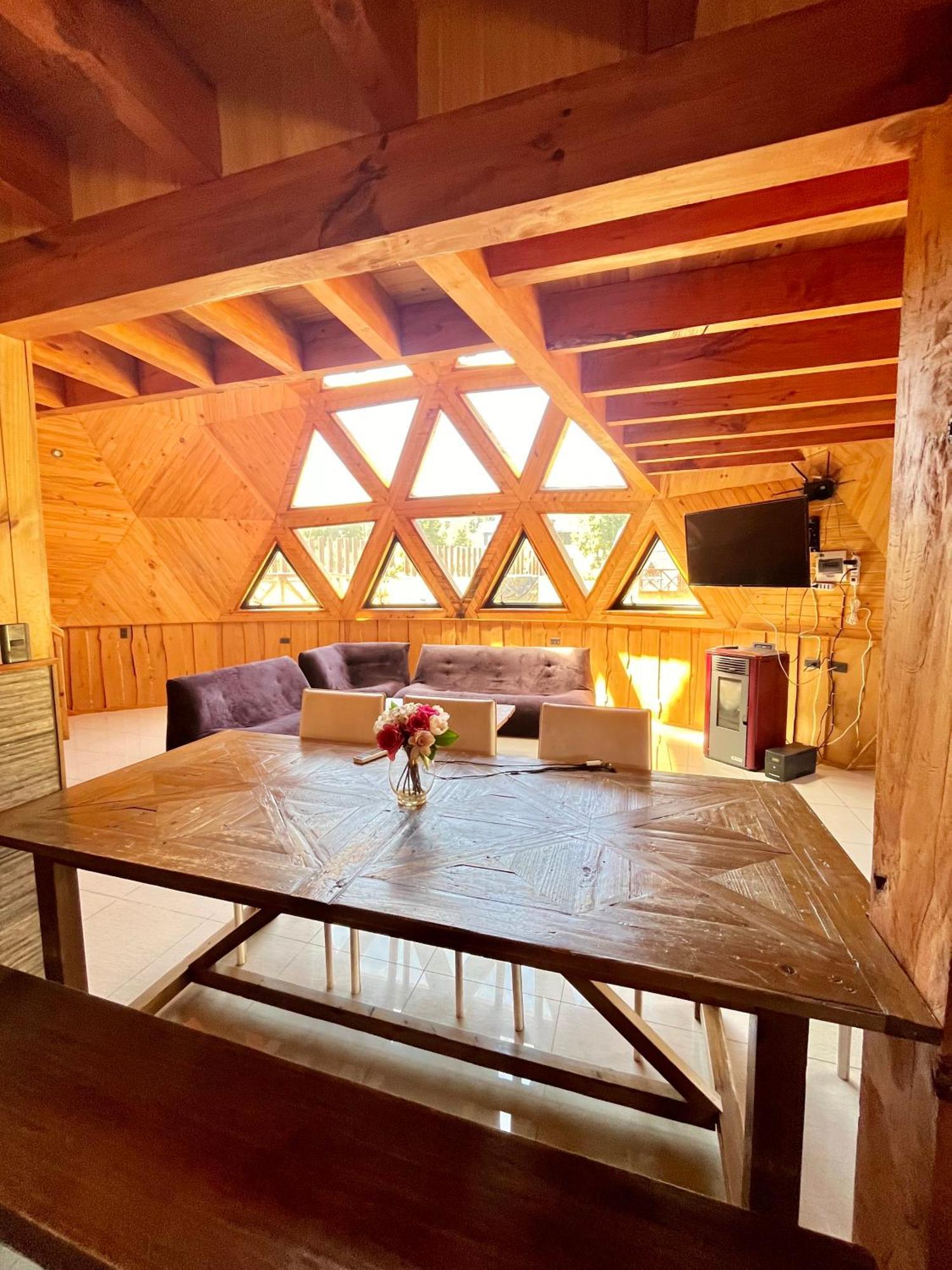 Domos Elohim Villa Pucón Buitenkant foto