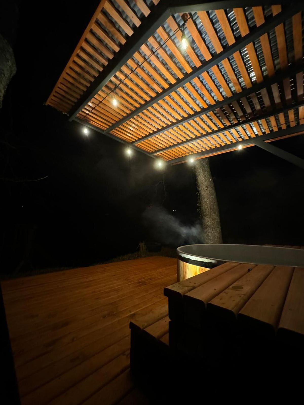 Domos Elohim Villa Pucón Buitenkant foto