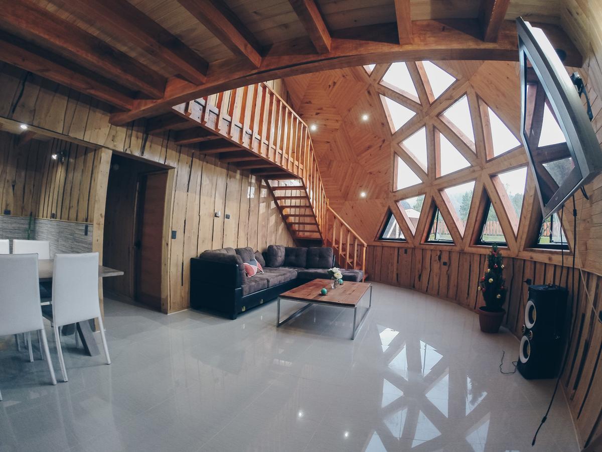Domos Elohim Villa Pucón Buitenkant foto