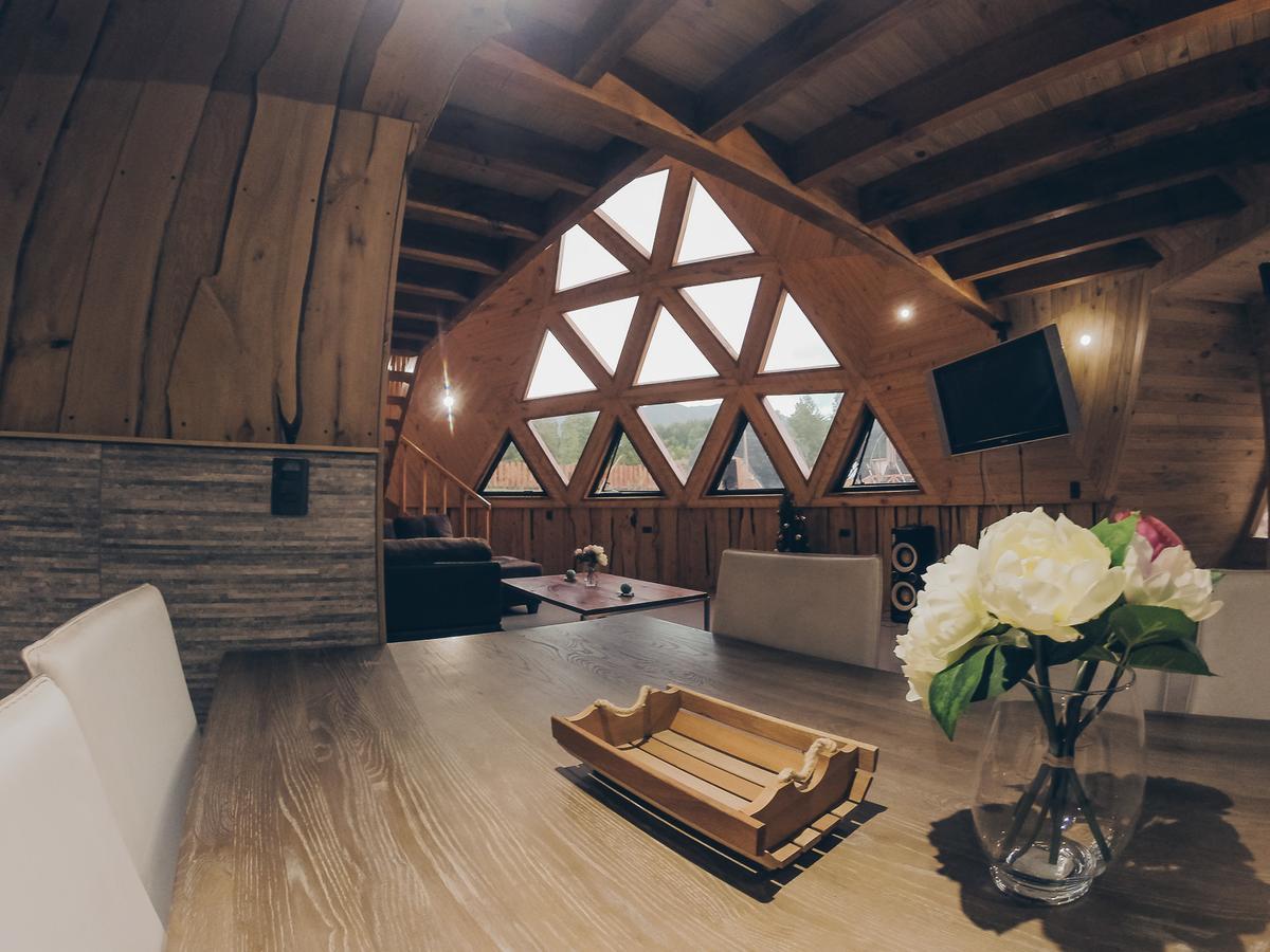 Domos Elohim Villa Pucón Buitenkant foto