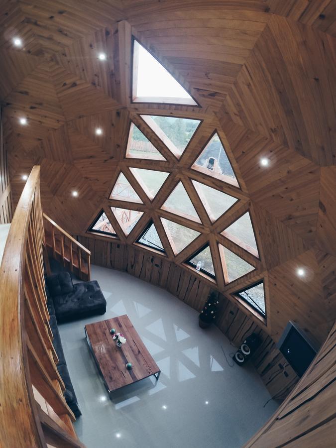 Domos Elohim Villa Pucón Buitenkant foto