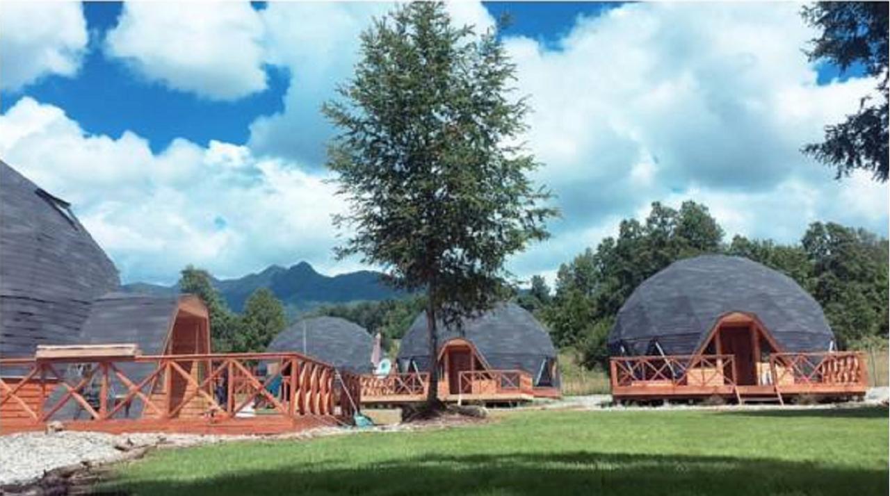Domos Elohim Villa Pucón Buitenkant foto
